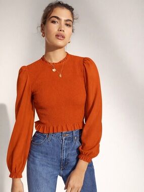 Aritzia Tempest Blouse 🧡
